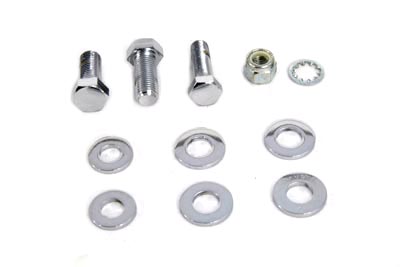 Top Motor Mount Bolt Kit Hex Type Chrome - Click Image to Close