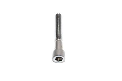 Allen Socket Cap Bolt Knurled Chrome 1/4"-20 X 2-1/4"