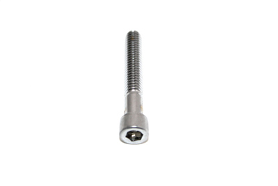 Allen Socket Cap Bolt Knurled Chrome 5/16-18" X 2"