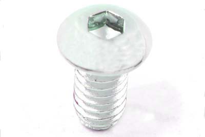 Allen Button Head Screws Chrome 3/8" X 1-1/2" - Click Image to Close