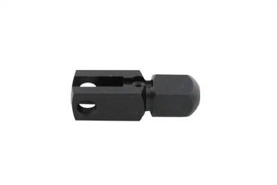Lower Brake Cable Clamp Black - Click Image to Close