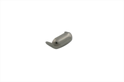 1/2" Oval Saddlebag Spots Nickel - Click Image to Close