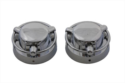 Satellite Style Gas Cap Cover Set - Click Image to Close