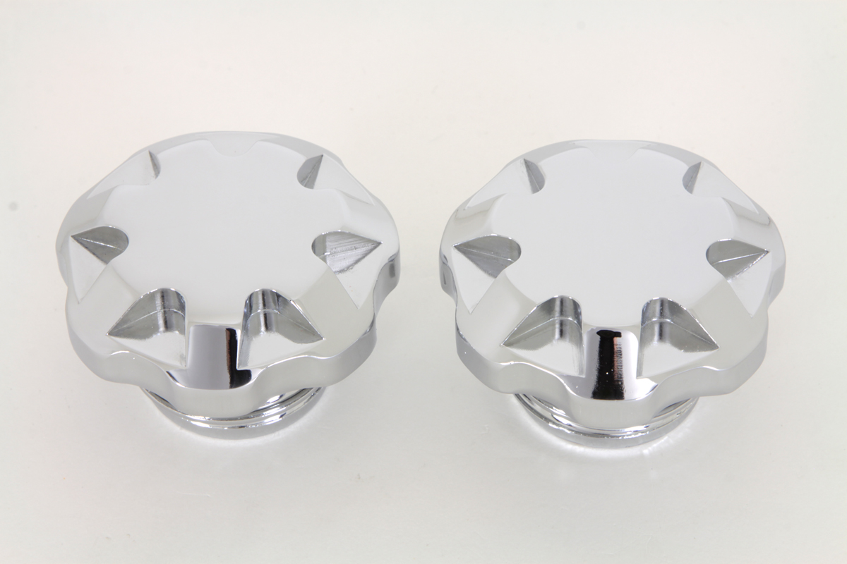 Techno Tri-Bar Style Vented and Non-Vented Gas Cap Set
