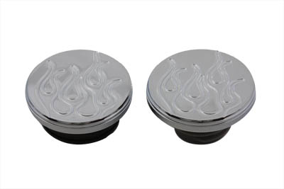 Flame Style Gas Cap Set Vented and Non-Vented