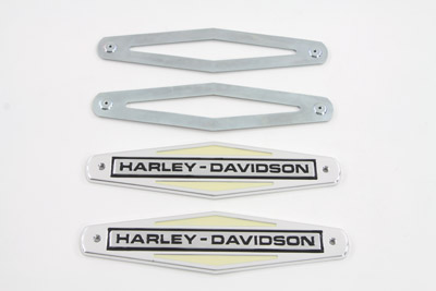 Gas Tank Emblems with Black Lettering - Click Image to Close