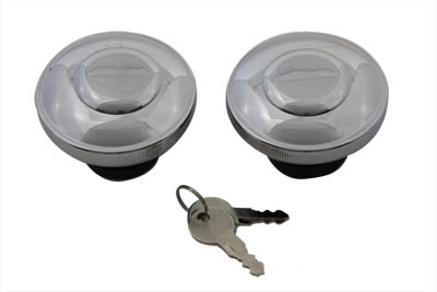 Locking Style Vented and Non-Vented Gas Cap Set - Click Image to Close