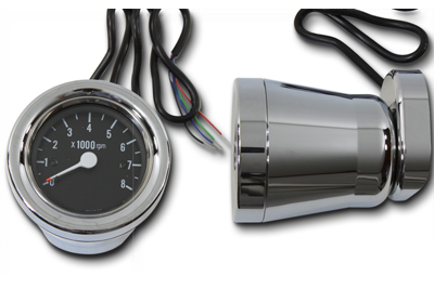 60mm Electric Tachometer Housing Kit - Click Image to Close