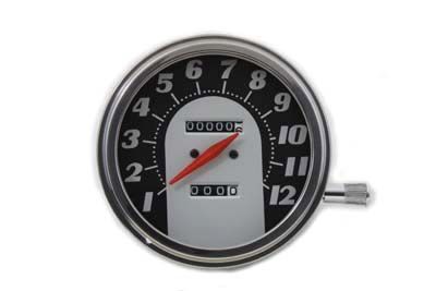 Tombstone Style Speedometer with 1:1 Ratio - Click Image to Close