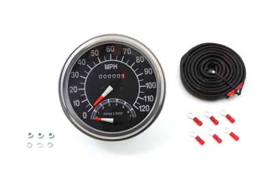 Speedometer with 2240:60 Ratio and Tachometer - Click Image to Close