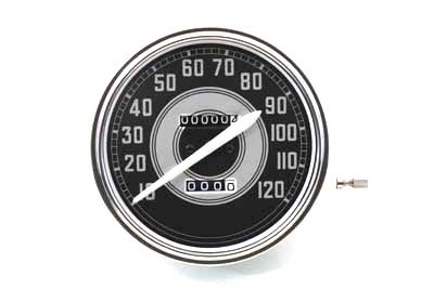 Replica 2:1 Speedometer with White Needle - Click Image to Close