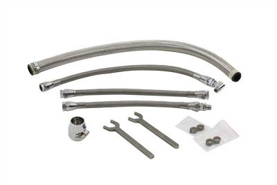 Sifton Braided Oil Line Kit - Click Image to Close
