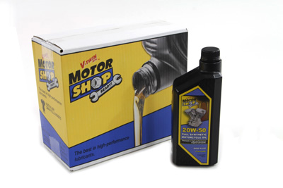 20-50W Motorshop Ready Oil Synthetic Gold - Click Image to Close