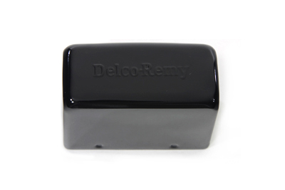 Black Replica Delco Remy Relay Cover Smooth