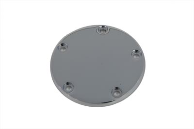 Smooth Ignition System Cover 5-Hole Chrome - Click Image to Close