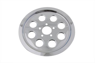 Outer Pulley Cover 70 Tooth Chrome - Click Image to Close
