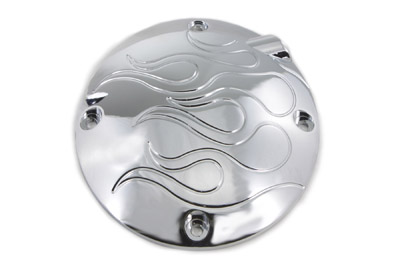 Flame Clutch Inspection Cover Chrome