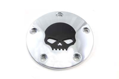 Skull Ignition System Cover Chrome