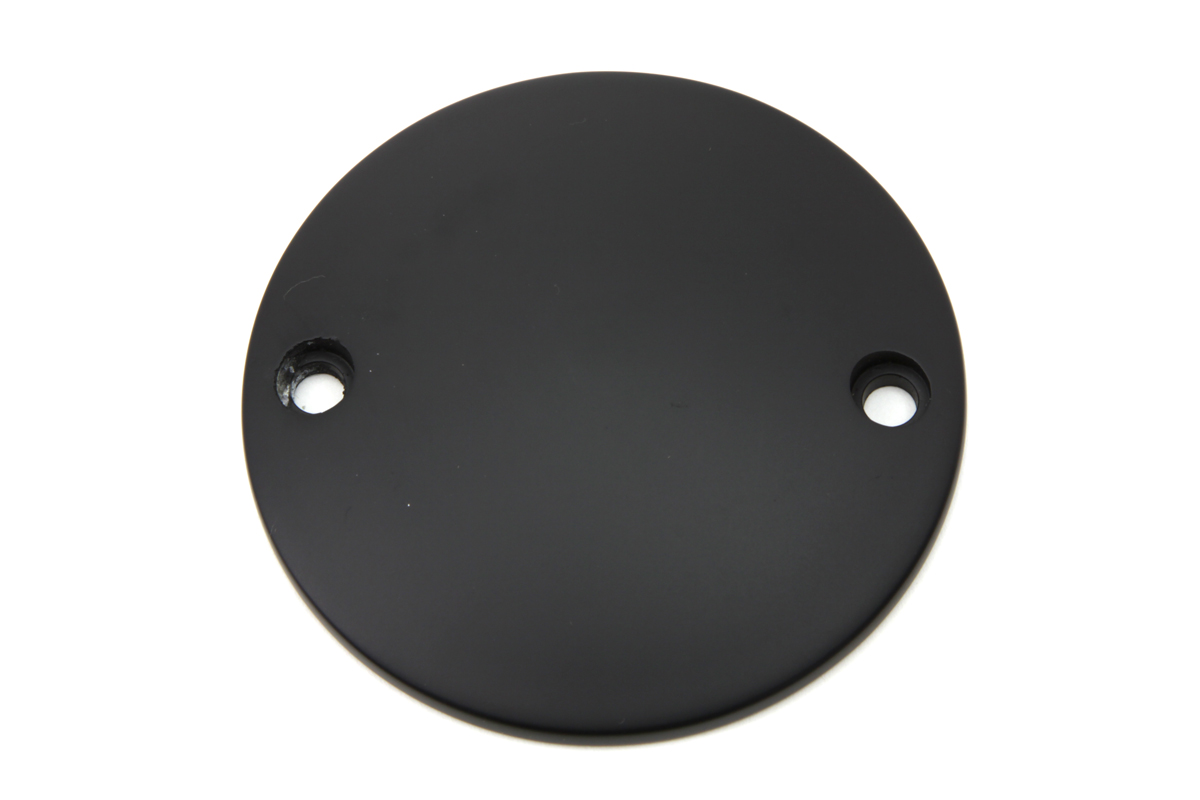 Black Smooth Domed Ignition System Cover - Click Image to Close