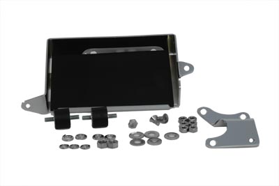 Chrome Battery Carrier Kit - Click Image to Close