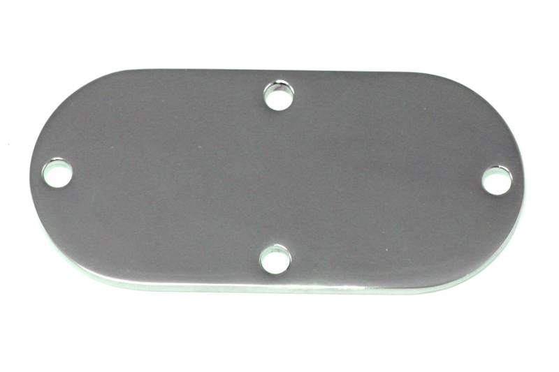 Oval Inspection Cover Chrome - Click Image to Close