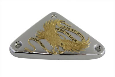 Eagle Spirit Ignition Module Cover Gold Inlay - Click Image to Close