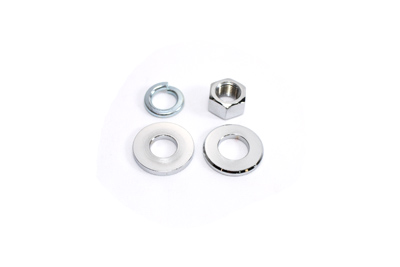 Chrome Rear Axle Nut Kit