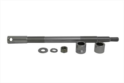 Chrome Front Axle Kit 12-15/16" Overall Length - Click Image to Close