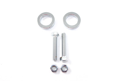 Chrome Rear Axle Adjuster Kit - Click Image to Close