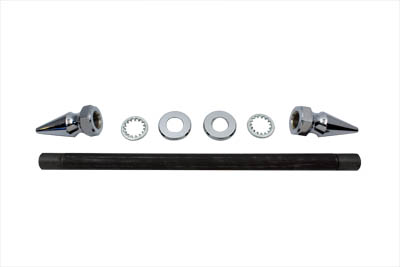 Chrome Rear Axle Kit Pike Type - Click Image to Close