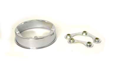 Chrome Front Wheel Hub Cover - Click Image to Close