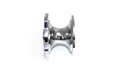 Chrome Front Wheel Hub Clover Style - Click Image to Close