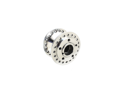 Polished Front Wheel Hub - Click Image to Close