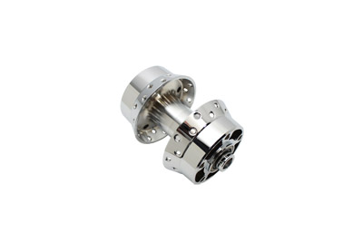 Chrome Rear Wheel Hub - Click Image to Close