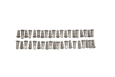 Spoke 40 Piece Stainless Steel Nipple Set