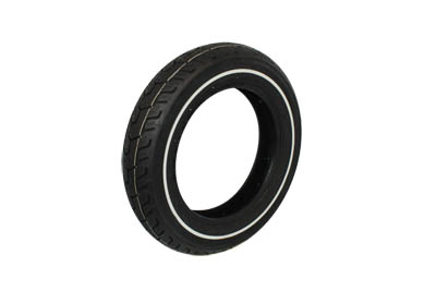 Dunlop D402 Elite II MU85B X 16" Single White Stripe Tire - Click Image to Close