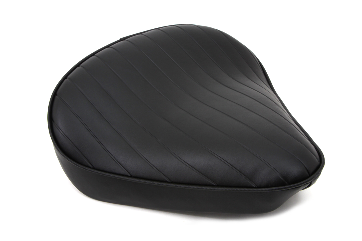 Black Tuck and Roll Solo Seat Large - Click Image to Close