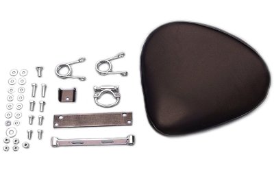 Black Vinyl Solo Seat and Mount Kit - Click Image to Close