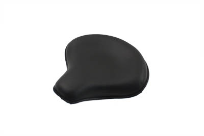Black Leather Solo Seat - Click Image to Close