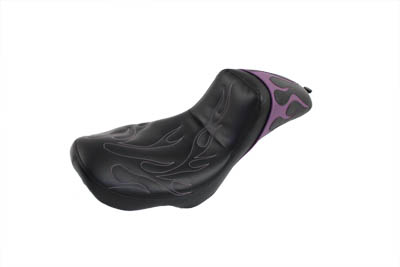 Gunfighter Purple Flame Style Seat - Click Image to Close