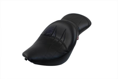 Bucket Saddle Seat Black Naugahyde - Click Image to Close