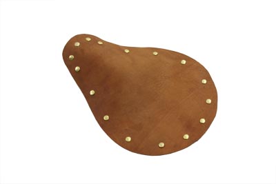 Bare Bones Brown Leather Solo Seat - Click Image to Close