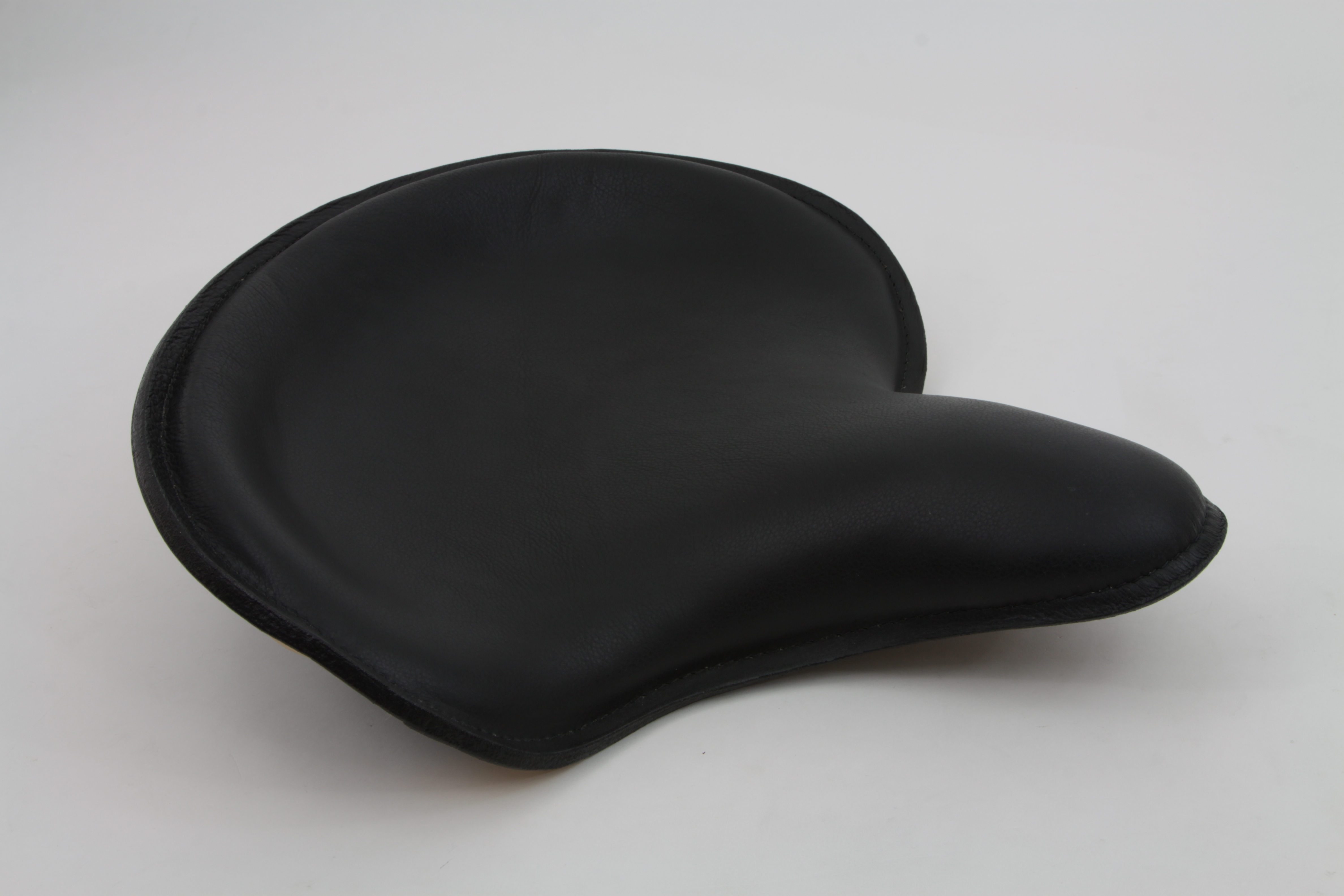 Black Solo Seat with Distressed Black Finish
