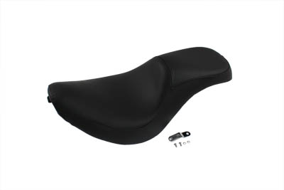 Smoothie Saddle Seat Black Naugahyde - Click Image to Close