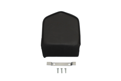 Smooth Black Pointed Sissy Bar Pad