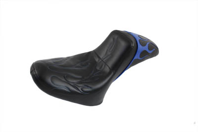 Gunfighter Seat Blue Flame Style - Click Image to Close