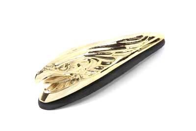 Gold Eagle Front Fender Ornament - Click Image to Close