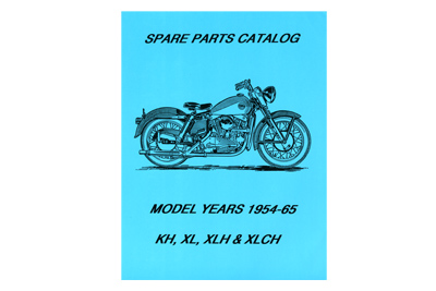 Spare Parts Book for 1954-1965 XL - Click Image to Close