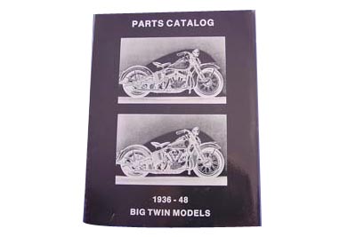 Spare Parts Book for 1936-1948 Knucklehead and Flathead - Click Image to Close