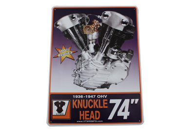 Knucklehead Engine Plaque - Click Image to Close
